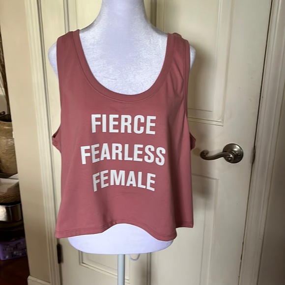 Mighty Fine Tops - NWT FIERCE FEARLESS FEMALE TANK